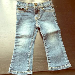 French toast boot cut jean
